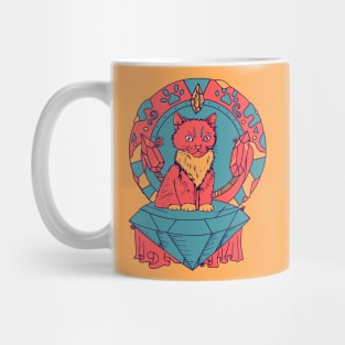 Retro Triad 7 Cats and Ancient Stones Mug